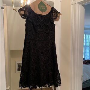 Black Shoshanna dress.  Only worn twice!  Great for weddings.